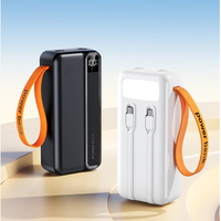Batterie externe 20W+22.5W PD+QC 30000 mAh, portable, intelligente, multi-compatible, charge rapide, 30000 mAh pour iPhone 18 Pro Max