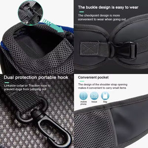 Mochila de transporte portátil impermeable y transpirable para mascotas, gatos y perros, bolso de hombro de malla, bandolera duradera para viajes - Product Image 2
