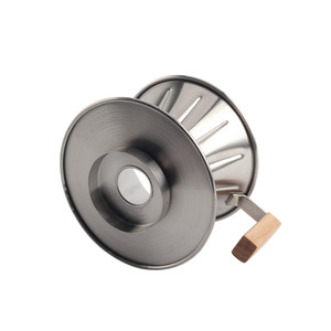 เครื่องชงกาแฟแบบคลาสสิก ดีไซน์เรียบง่าย พร้อมฐานวางแก้วกันลื่น ทำจากสแตนเลสสตีล ใช้สำหรับชงกาแฟแบบ Pour Over - Product Image 6