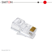 Connecteur de câble réseau RJ45 CAT5 8P8C, connecteur modulaire