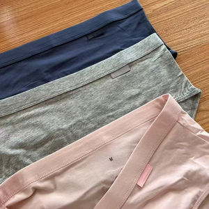 Оптовая продажа: Новинка! Комплект из 3 предметов: высококачественное женское хлопковое нижнее белье, дышащее, со средней посадкой, модный узор с буквами, вязаное. - Product Image 3