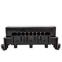 Boîtier de fusibles et relais automobile 10 voies, boîte à fusibles multi-canaux pour véhicule, porte-fusibles de protection contre les surcharges pour voiture, bateau, camion