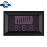 New and Original Battery Level Indicator LED Digital Voltmeter Charge Level Tester Voltage 12-60V