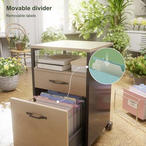 Thêm Công suất treo thư mục tập tin, gia cố rơm lúa mì mở rộng treo thư mục thư kích thước, nhiệm vụ nặng nề cho Tủ hồ sơ - Product Image 5