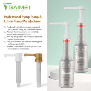 Pompe distributrice de sirop en plastique, directement de l'usine, pour les fournitures de café - Product Image 1