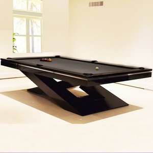 Mesa <span class=keywords><strong>de</strong></span> <span class=keywords><strong>Billar</strong></span>/Pool <span class=keywords><strong>de</strong></span> Lujo Moderna <span class=keywords><strong>de</strong></span> Alta Calidad con Base <span class=keywords><strong>de</strong></span> Pizarra <span class=keywords><strong>de</strong></span> 7/<span class=keywords><strong>8</strong></span>/9 pies, Personalizable, con Bolsillos <span class=keywords><strong>de</strong></span> Cuero Genuino y Rieles <span class=keywords><strong>de</strong></span> Madera Sólida para Uso en Interiores - Product Image 5