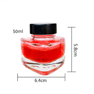 Bouteille d'encre en verre 15ml 30ml 50ml Encre de <span class=keywords><strong>calligraphie</strong></span> pour stylo <span class=keywords><strong>plume</strong></span> avec <span class=keywords><strong>porte</strong></span>-stylo - Product Image 5