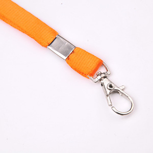 Lanière pour carte d'identité de 1,0 cm, porte-badge, permis de travail, sangle d'exposition, accessoire pour manteaux de femmes avec crochet en métal - Product Image 2