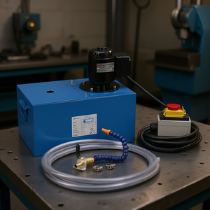 Fervi Cooling <b>Kit</b> for Machine Tools 10L with Pump and Hose Set <b>Electric</b> Control Made in Italy - Product Image 3