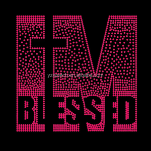 Elemento Stretch Design per trasferimento di calore con modello di strass su ferro per la personalizzazione dell'abbigliamento - Product Image 5