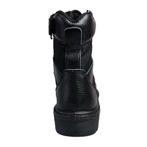 Zapatos de Senderismo Impermeables de Cuero Negro Repujado para Hombre, <span class=keywords><strong>Botas</strong></span> de Exterior Antideslizantes para Hombre y <span class=keywords><strong>Mujer</strong></span>, Suela de Goma Antideslizante, Zapatos de <span class=keywords><strong>Trekking</strong></span> - Product Image 5