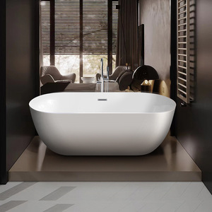Bañera de <span class=keywords><strong>Hidromasaje</strong></span> Acrílica con Chorros de Aire, Bañera de Masaje para Hotel, Apartamento u Hogar - Product Image 3