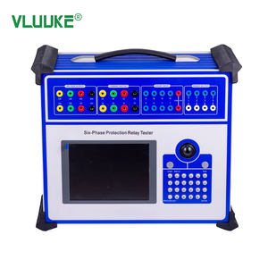 Тестер реле VLUUKE VKRPT-702 шестифазный с имитацией вторичного тока 220В для испытаний - Product Image 1