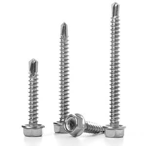 สกรูหัวหกเหลี่ยมสแตนเลสเจาะด้วยตนเองสกรูเจาะ304 410 316 - Product Image 4