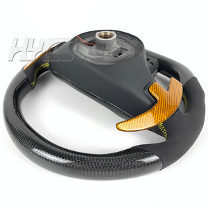 <span class=keywords><strong>Volant</strong></span> en fibre de carbone avec écran LED et palettes de changement de vitesse pour <span class=keywords><strong>Mercedes</strong></span> Benz A45 AMG CLS W176 C63 W204 CLA W212 W207 W218 W117 - Product Image 4