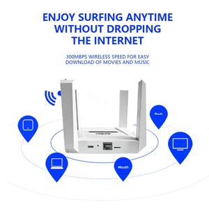 4G CPE Trong Nhà Nhà Router Chia sẻ Mạng Không Dây Với LTE Và Wifi Plug-in Sim Thẻ Through-Wall Định Tuyến - Product Image 3