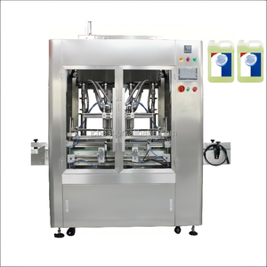 Automatic Liquid Soap Filling Machine 8 Nozzles 1000ML PLC Controlled Electric Driven for Plastic Bottles Chemical Use - Product Image 1