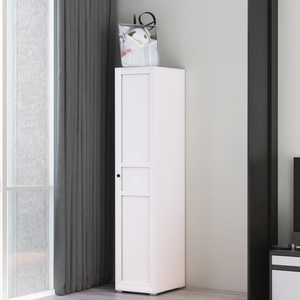 Armoire métallique simple et moderne à 2 portes, meuble de rangement pour vêtements, organisateur pour chambre à coucher - Product Image 6