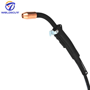 Soplete de soldadura <span class=keywords><strong>Tweco</strong></span> Fusion 180Amp <span class=keywords><strong>pistola</strong></span> <span class=keywords><strong>MIG</strong></span> refrigerada por aire 10FT 12FT estilo <span class=keywords><strong>Tweco</strong></span> 8 pines - Product Image 4