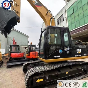 Excavadora de cadenas CAT 315D2 usada, maquinaria de construcción de 22 toneladas con motor de pocas horas de trabajo. - Product Image 4