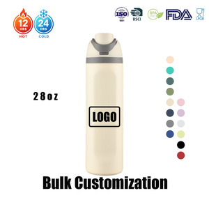 Gourde isotherme OWA sans BPA de 828 ml en acier inoxydable avec <span class=keywords><strong>paille</strong></span> pour le voyage - Product Image 1