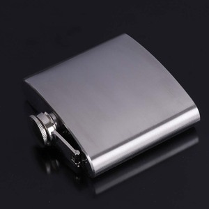 Stainless Steel <b>Hip</b> Flask 100-200ml Minimalist Design Portable Travel Flask With Thermal Insulation Feature - Product Image 6