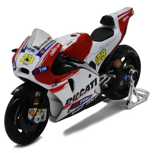 Modelo de motocicleta fundida OEM, escala 1, 10, regalos, impresión 3D