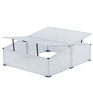 Serre translucide en aluminium cadre froid fleur lit boîte Mini vert maison plante tomate creux <span class=keywords><strong>chambre</strong></span> panneaux Protection UV - Product Image 3