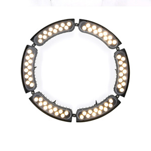 <span class=keywords><strong>Projecteur</strong></span> LED <span class=keywords><strong>solaire</strong></span> annulaire IP65 écologique en aluminium étanche 3500K blanc chaud, angle de faisceau 360°, <span class=keywords><strong>pour</strong></span> jardin et éclairage d'arbres - Product Image 2