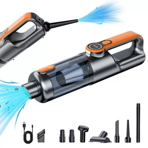 Aspiradora Inalámbrica de 20000PA con Motor sin Escobillas, Succión y Soplado 2 en 1, Pantalla Digital HD, Vaciado con un Toque, Luz LED, Recarga USB - Product Image 1
