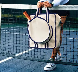 Orbia Thể Thao Tùy chỉnh mái chèo thể thao Phụ kiện túi cổ điển có thể in Canvas Tote Túi ngoài trời pickleball túi cho thể thao