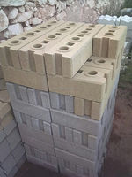 Machine mobile de fabrication de blocs de béton QMJ2-45, petite machine manuelle de fabrication de briques creuses en ciment, sans palette nécessaire