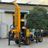 Foreuse hydraulique rotative profonde sur chenilles BSF300 pour puits d'eau, profondeur 300m, prix usine, fabrication chinoise