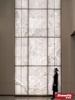 Panneau mural en pierre de luxe en marbre translucide Onyx de haute qualité pour la maison et l'hôtel