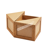 Caja de papel Kraft con cajón multicapa personalizable al por mayor, caja de embalaje para joyería, perfume cosmético, regalo Premium
