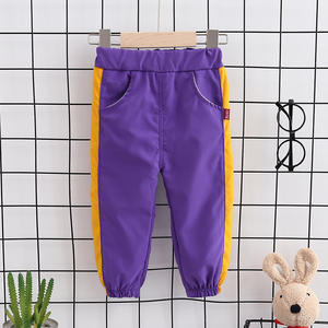 Wholesale Spring and Autumn Baby Kids Clothes Long Sleeve Coat Two Pieces Jacket <strong>Trousers</strong> Set - Product Image 4