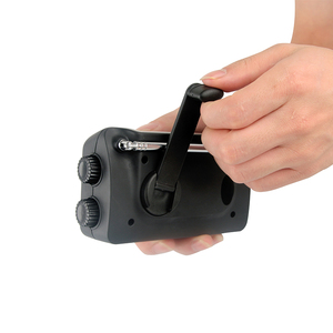 ポータブル手クランクソーラー屋外レトロ緊急<span class=keywords><strong>FM</strong></span>/AMラジオ - Product Image 1