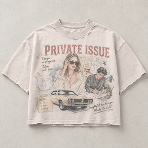 T-shirt Boxy Homme en Coton Lourd 300 GSM Délavé à l'Acide Coupe Oversize Courte avec Logo Strass – Vente en Gros - Product Image 2