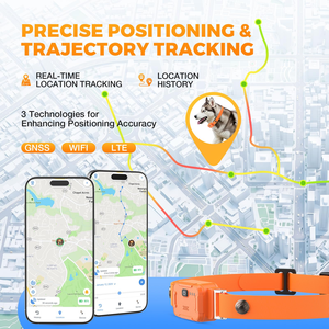 Rastreador GPS Inteligente de Plástico para Mascotas, Resistente al Agua IP67, Valla Electrónica GSM, Rastreo en Tiempo Real, Navegación LBS AGPS, Bluetooth - Product Image 5
