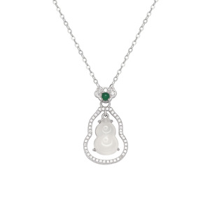 Collar de Plata de Ley S925 con Circonita Cuadrada Azul Hielo, Estilo Hada Dulce, Anillo Circular Completo con Circonitas, Colgante Cuadrado de Moda - Product Image 5