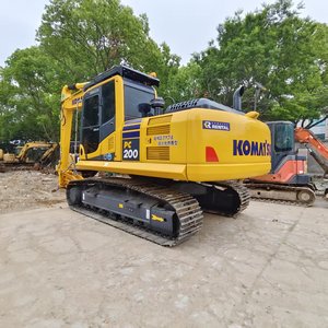 Popular Construction <b>Machine</b> Used Komatsu PC200 <b>excavator</b> <b>machine</b> 20 Ton used Hydraulic Crawler Digger For earthmoving - Product Image 3