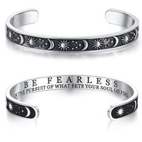 Bracelets et Joncs Tendance en Acier Inoxydable 316L Plaqué Or 14k 18k – Cadeau Inspirant pour Femmes et Hommes – Vente en Gros