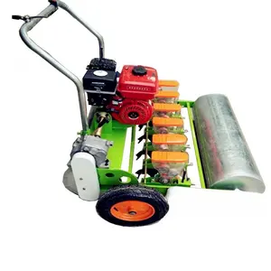 Hand push vegetable seeding machine Sowing depth is adjustable from 15-20mm vegetable seeder machine