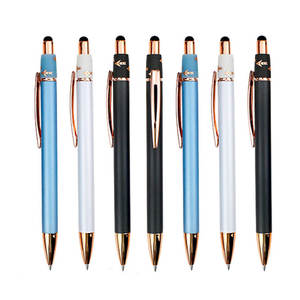 Meistverkaufter Bunter Metall-Kugelschreiber mit Schnelltrocknender Spitze & Touchscreen-Funktion & Fidget Spinner Multifunktionales Werbegeschenk - Product Image 1