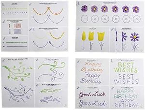 Set <span class=keywords><strong>di</strong></span> 23 Fogli per Pratica <span class=keywords><strong>di</strong></span> Decorazione Torte con <span class=keywords><strong>Disegni</strong></span> per Decorazione con Crema, Made in China - Product Image 6