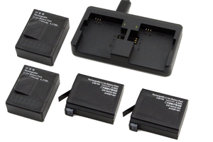 2020 Universal <strong>Dual</strong> <strong>Charger</strong> AHDBT-301 / 302 / 201 &amp; AHDBT-401 Batteries for <strong>GoPro</strong> Action Cameras HD HERO3/3+/4/5/6 - Product Image 3