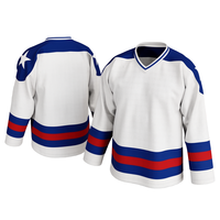 Jersey Hoki Baru 2026 Bernapas, Cetak Digital Custom, Warna-Warni, Logo Tim, Pria, Hoki Es, 100% Poliester