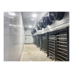 Chambre froide industrielle en acier inoxydable personnalisable pour congélation rapide de viande et de poisson - Product Image 4