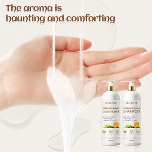 100% Vegan Natrual Gạo Nước Protein Dầu Gội Đầu Và Điều Hòa Axit Amin Vitamin C Cho Chống-Rụng Tóc Thiệt Hại Sửa Chữa Dầu Gội Đầu - Product Image 5