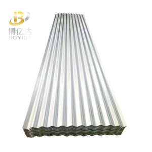 Revêtement en acier galvanisé ondulé de feuille de toit en métal de zinc de fer, toiture de <span class=keywords><strong>tôle</strong></span> - Product Image 1